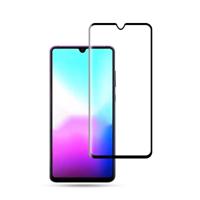 mocolo volledige lijm 0.33mm 9H 3D ronde rand Tempered glas Film voor Huawei Mate 20(Black)