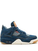 Jordan baskets Nike x Levi's Air Jordan 4 Retro - Bleu - thumbnail