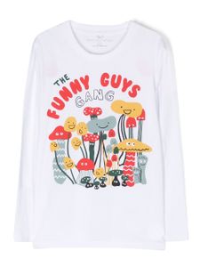 Stella McCartney Kids t-shirt à imprimé graphique - Blanc