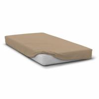 Verstelbaar onderlaken HOME LINGE PASSION Beige Bed van 140 140 x 190 + 30 cm
