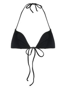 DSQUARED2 Be Icon triangle bikini top - Noir