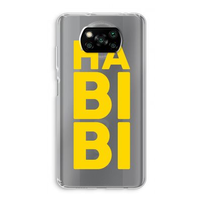 Habibi Majorelle : Xiaomi Poco X3 NFC Transparant Hoesje