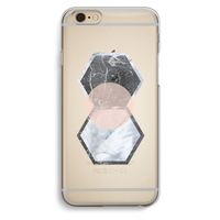 Creatieve toets: iPhone 6 / 6S Transparant Hoesje