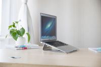 NewStar Laptopstandaard verhoogd 10""-17"" aluminium - thumbnail
