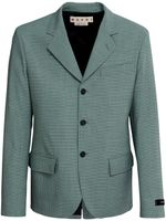 Marni blazer à simple boutonnage - Vert