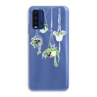 Hang In There: Xiaomi Redmi 9T Transparant Hoesje