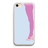 Pink panty: iPhone 7 Transparant Hoesje