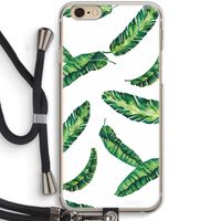 Lange bladeren: iPhone 6 / 6S Transparant Hoesje met koord