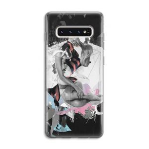 Camouflage de sommeil: Samsung Galaxy S10 4G Transparant Hoesje