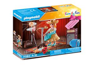 PLAYMOBIL Family Fun - Countryzanger constructiespeelgoed 71184