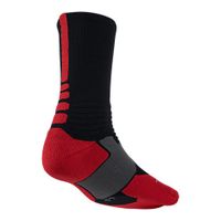 Nike Basketbal Sokken Hyperelite Zwart/Rood - thumbnail