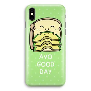 Avo Good Day: iPhone X Volledig Geprint Hoesje