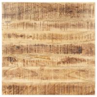 Tafelblad 25-27 mm 80x80 cm massief mangohout
