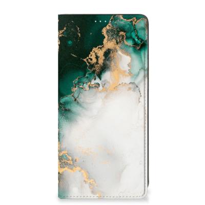 Standcase voor Samsung Galaxy A21s Marmer Groen Standcase voor Samsung Galaxy A21s Marmer Groen