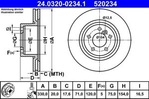 Powerdisc Remschijf 24032002341