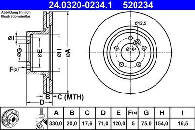 Powerdisc Remschijf 24032002341
