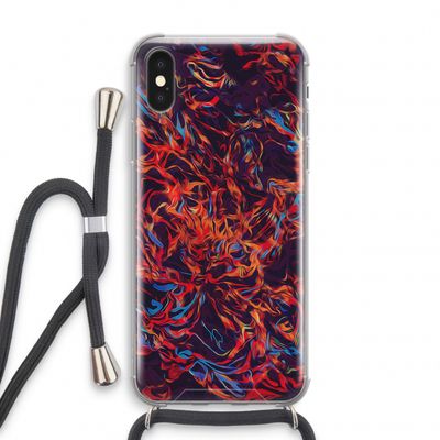 Lucifer: iPhone XS Transparant Hoesje met koord