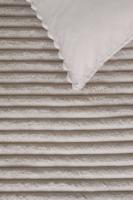 Rivièra Maison Furry Stripes Gebroken wit kussensloop