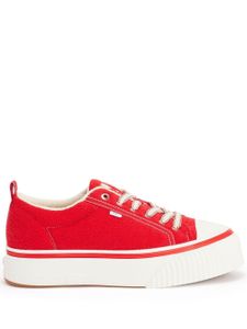 AMI Paris baskets à plateforme - Rouge