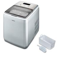 MEDION IJsblokjesmachine (ijsblokjesformaat klein en groot, 2,6 liter watertank, korte productietijd ca. 10