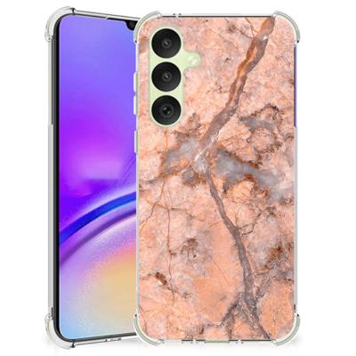 Samsung Galaxy A35 Anti-Shock Hoesje Marmer Oranje Samsung Galaxy A35 Anti-Shock Hoesje Marmer Oranje