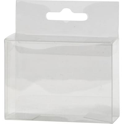 PET verpakkingsdozen, afm 74x54x26 mm, 100 stuk/ 1 doos