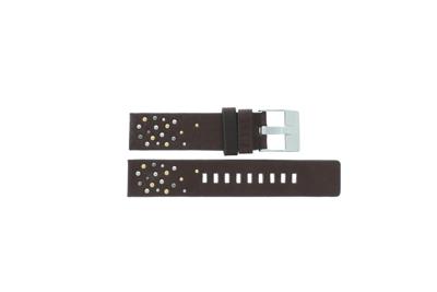 Horlogeband Diesel DZ5433 Leder Bruin 20mm