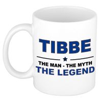 Tibbe The man, The myth the legend collega kado mokken/bekers 300 ml