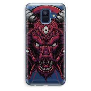 Hell Hound and Serpents: Samsung Galaxy A6 (2018) Transparant Hoesje