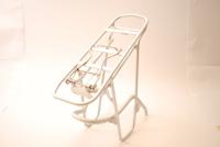 DRAGER ACHTER ION DT XL MET KLAPPER ZILVER