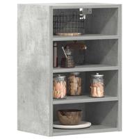Hangkast 40x29,5x60 cm bewerkt hout betongrijs