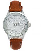 Horlogeband Fossil AM4335 Leder Bruin 18mm