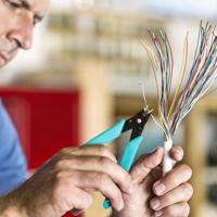 Roestvrijstalen mini Oblique kabel snijkant klem