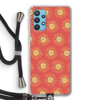 Zon: Samsung Galaxy A32 4G Transparant Hoesje met koord