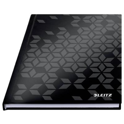 Leitz 46271095 Notitieboek Gelinieerd Zwart Aantal paginas: 80 DIN A5
