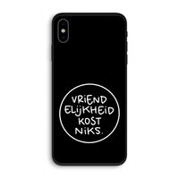 Vriendelijkheid: iPhone XS Biologisch afbreekbaar hoesje