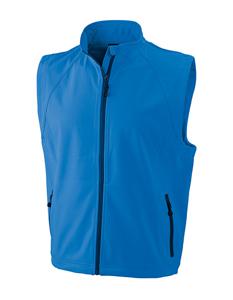 James & Nicholson JN1022 Men´s Softshell Vest - /Azur - M