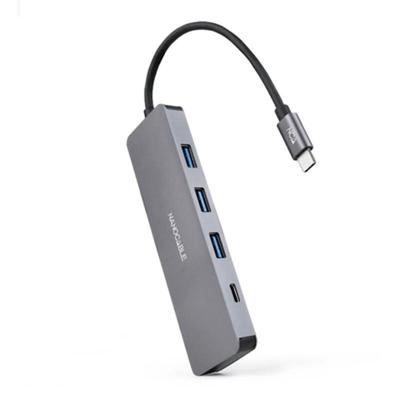 USB-HUB NANOCABLE 10.16.4409 Grijs (1 Stuks)