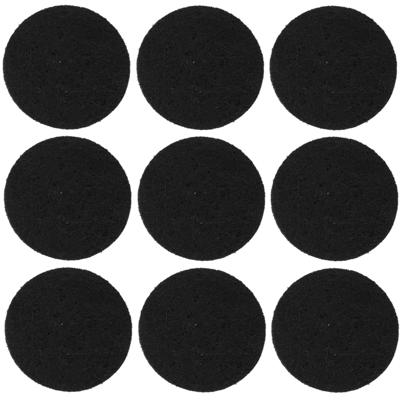 Benson Antikrasvilt - zelfklevend - 25x delig - zwart - diverse maten - meubelviltjes