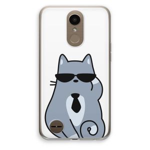 Cool cat: LG K10 (2017) Transparant Hoesje