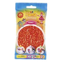 Hama strijkkralen oranje 1000 stuks - thumbnail