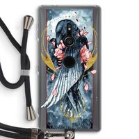 Golden Raven: Sony Xperia XZ2 Transparant Hoesje met koord