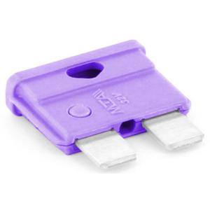 TRU COMPONENTS 8551184 Standaard steekzekering (auto) 3 A Violet 1 stuk(s)