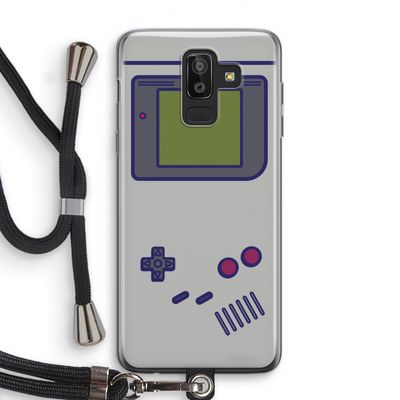 Game On: Samsung Galaxy J8 (2018) Transparant Hoesje met koord