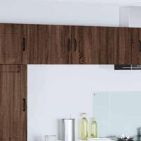 Keukenkast aan de muur Bruin Eiken 50 x 31 x 40 cm Bewerkt hout