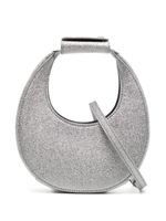 STAUD sac à bandoulière Moon en cuir - Argent