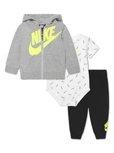 Nike Kids survêtement Just Do It en coton mélangé - Gris