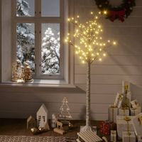 Kerstboom wilg met 140 LED's binnen en buiten 1,5 m warmwit