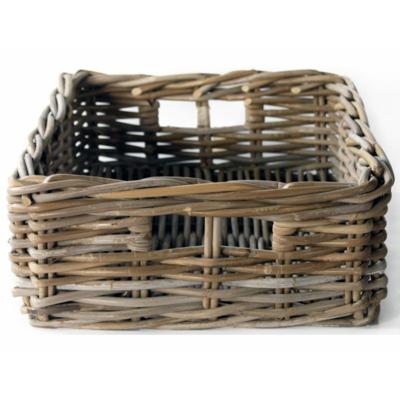 Fietsmand Rustic - rotan - 45 x 36 x 15 cm - voor transportfiets