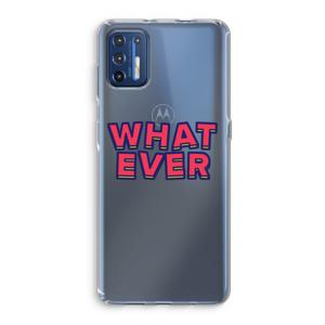 Whatever: Motorola Moto G9 Plus Transparant Hoesje